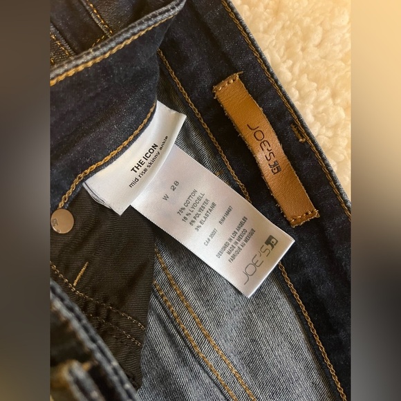 Joe’s Jeans The Icon Mid Rise Skinny Jeans Waist 28 Inseam 27 - Picture 5 of 6